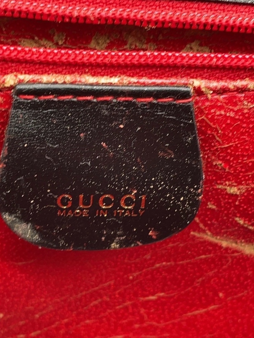 Authentic GUCCI Leather Black
2Way Handbag - Picture 14 of 14
